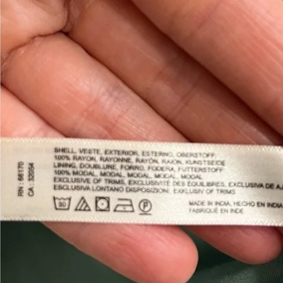 Floreat Loved By Anthropologie Women's Floral Rayon Kimono
Jacket Green Size M/L - Picture 8 of 11